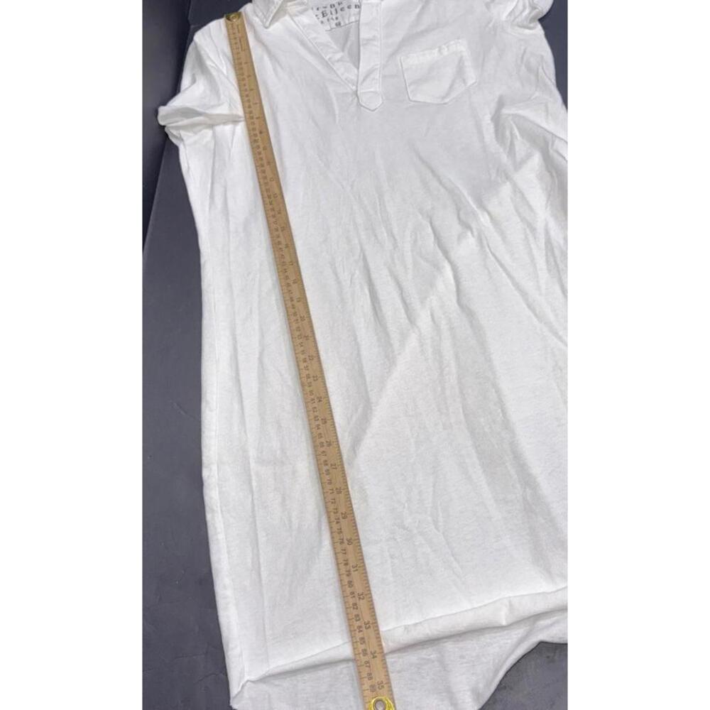 FRANK & EILEEN Lauren Polo Dress Heritage White Minimalist Short Sleeve - Picture 7 of 9